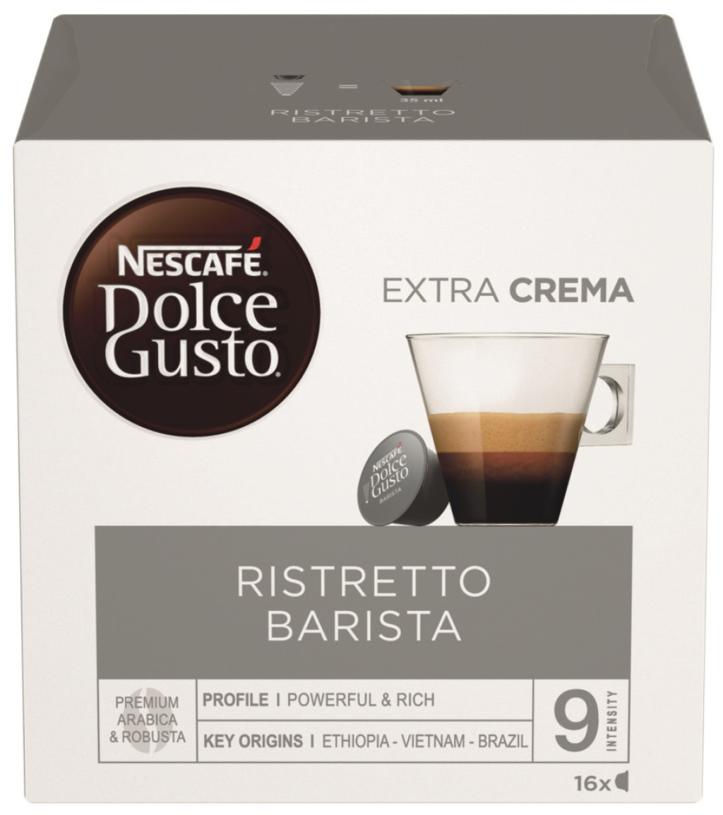Кафе капсули NESCAFE Dolce Gusto Ristretto Barista 16 напитки